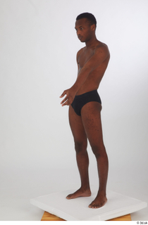 Kavan black briefs standing underwear whole body 0022.jpg